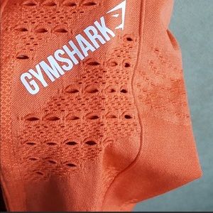 ORANGE GYM SHARK LEGGINGS
